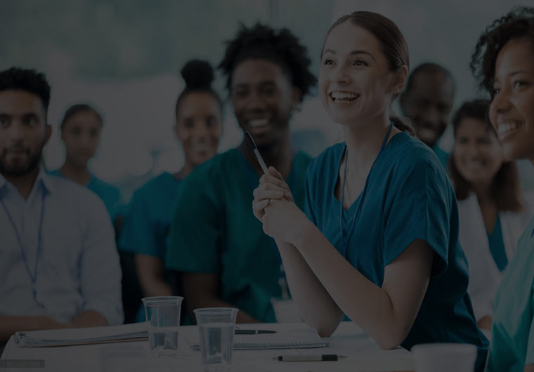 Background image for TRC healthcare of junior nurses and doctors